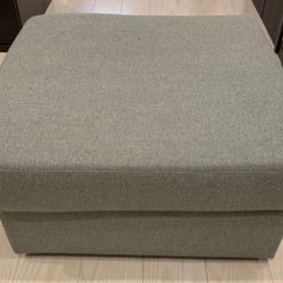 【未使用】グレーオットマンの画像