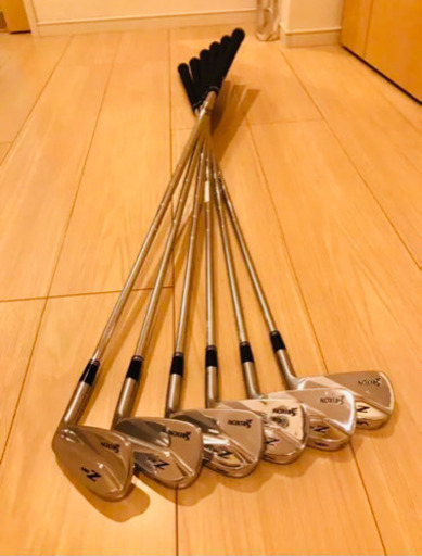 スリクソンアイアンセット＋ゴルフボール二箱