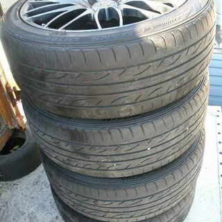 WORK　アルミホイール　１８インチＸ８ＪＪ　５穴　P.C.D　114.3　タイヤ　225/45R18