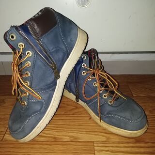 VANS　バンス　ミドルカット　ブーツ　 スニーカー　ファスナー...