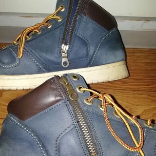 VANS　バンス　ミドルカット　ブーツ　 スニーカー　ファスナー　US8の画像