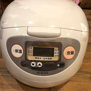新品未使用　炊飯器　象印　5.5合炊の画像