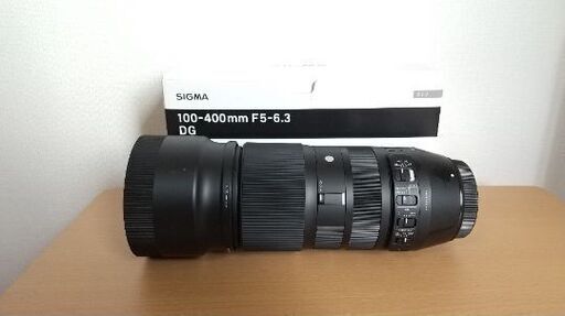 シグマ 100-400mm キャノン用 新品購入 美品 女性1オーナー canon sigma