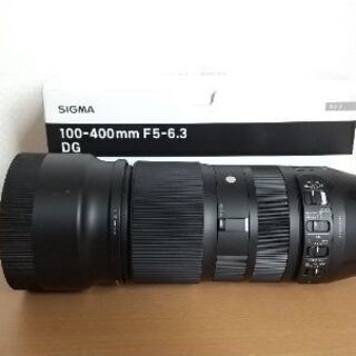 シグマ 100-400mm キャノン用 新品購入 美品 女性1オーナー canon sigma