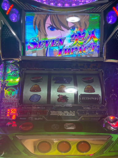 【値下げ】スロット 実機 ゼーガペイン 不要機付き