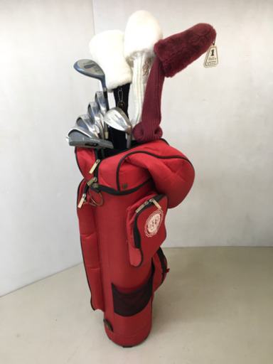 レディースセット！◆Golf Planner 等◆ゴルフクラブ 10本セット＋Wilson キャディバッグ