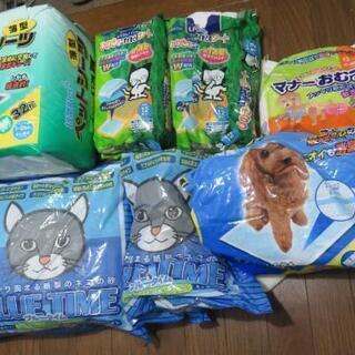 ペットシーツ＆猫の砂