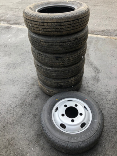DUNLOP SP355 205/75R16 新車外し