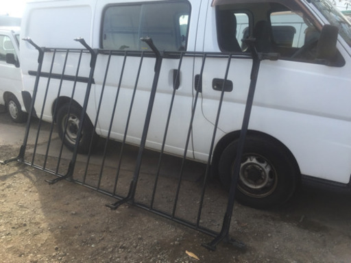 キャラバン用  ルーフキャリヤ、発送不可、引き取り限定