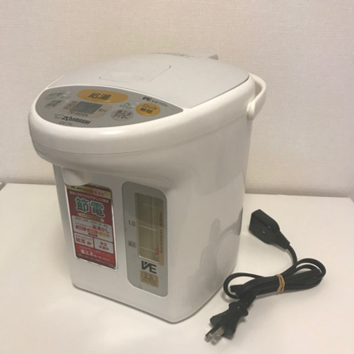 象印　電気ポット