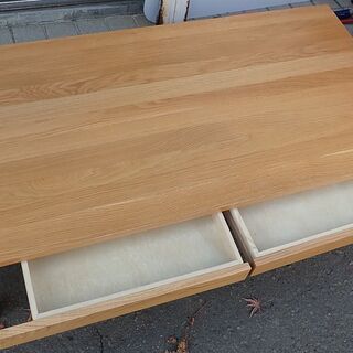 札幌 ローテーブル 無印良品 無垢材ローテーブル・オーク材ル サイズ