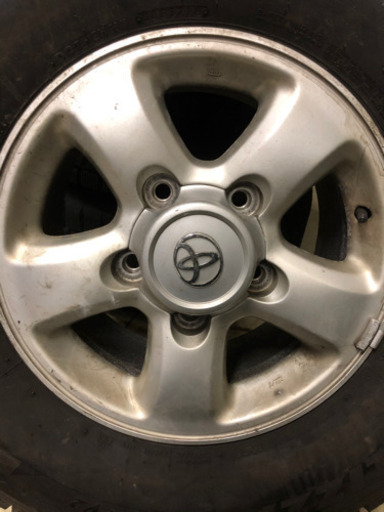 ランクル100 スタッドレスホイール付き ナット付き