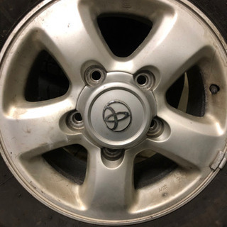 ランクル100 スタッドレスホイール付き ナット付き
