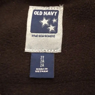 オールドネイビー　OLD NAVY グレー　2T 90cm ダッフルコート　ユニクロ　ラルフの画像