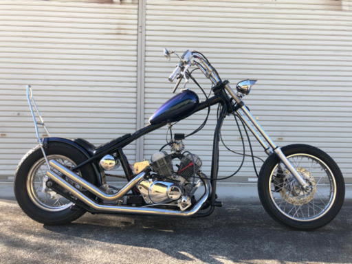 車検不用のアメリカン❗️ ビラーゴ250 フルカスタム　リジット