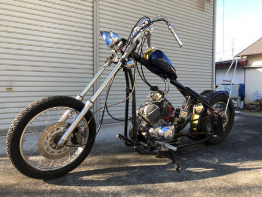 車検不用のアメリカン❗️ ビラーゴ250 フルカスタム　リジット