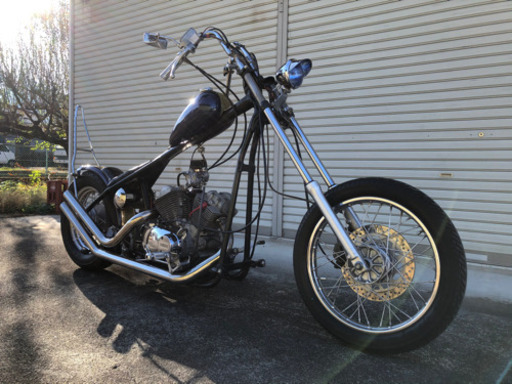 車検不用のアメリカン❗️ ビラーゴ250 フルカスタム　リジット