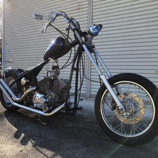 車検不用のアメリカン❗️ ビラーゴ250 フルカスタム　リジットの画像
