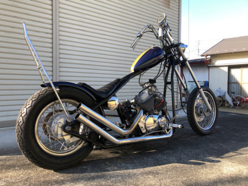 車検不用のアメリカン❗️ ビラーゴ250 フルカスタム　リジット