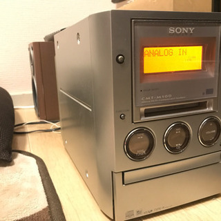 訳あり　SONY CDコンポ　プレイヤー