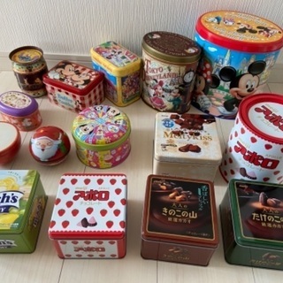 【4月末処分】空き缶 空き箱 ディズニー お菓子