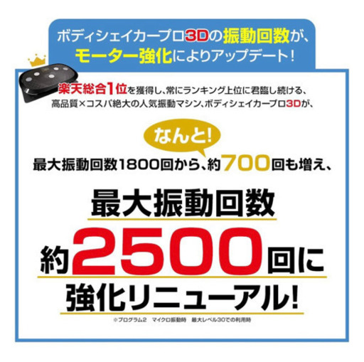 RIORES リオレス　ボディーシェイカー プロ Pro 3D