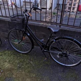 自転車 27インチ シマノ6段ギア