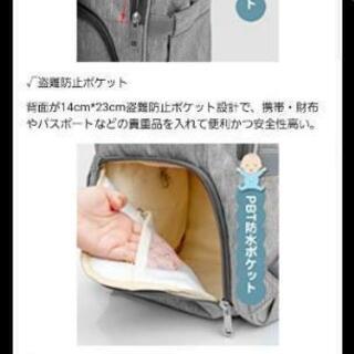 マザーズバッグ　リュックの画像