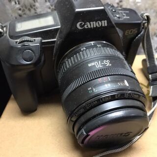 レトロ アンティーク コレクション 撮影機器 カメラ canon eosなど まとめ売り 7点セット　中古品の画像