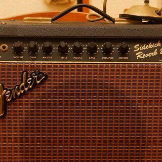 フェンダー アンプ　日本製 Fender sidekick reverb25 の画像