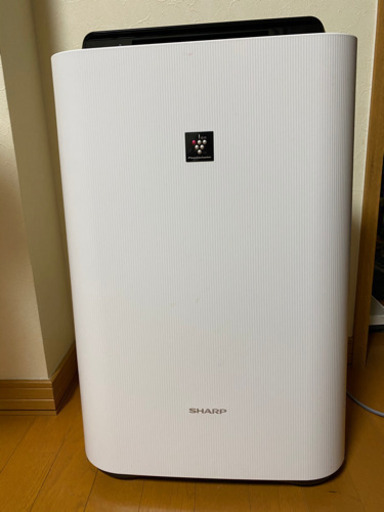 シャープ 加湿空気清浄機 プラズマクラスター搭載 ホワイト KC-G50-W