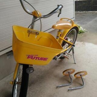 【年中～小学1年生推奨・水拭き済み】幼児用自転車の画像