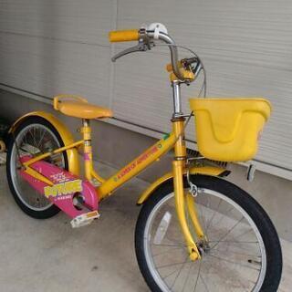 【年中～小学1年生推奨・水拭き済み】幼児用自転車の画像