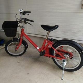 【お洒落な無印良品の自転車・年中～小学1年生推奨】こども用自転車