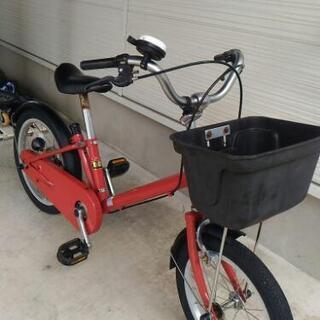 【お洒落な無印良品の自転車・年中～小学1年生推奨】こども用自転車の画像