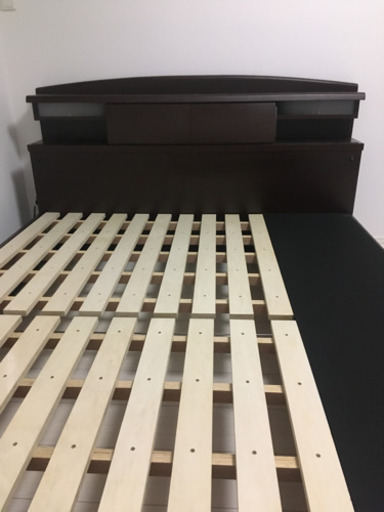 お取引希望！【中古】ベッドフレーム ワイドダブル