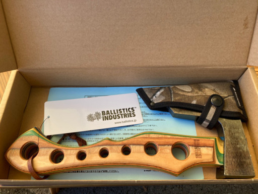 BALLISTICS DRILLED HAND MASAKARIバリスティクス斧