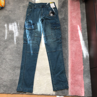 寅壱　デニム作業着ズボン
