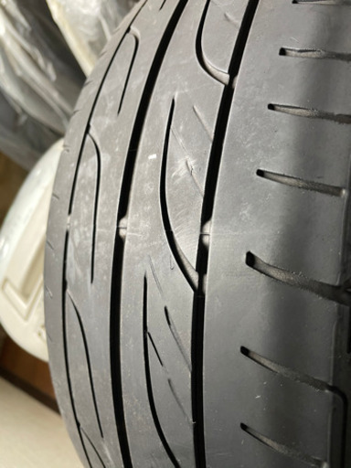 値下げしました！！　ENKEI エンケイ pf01 17インチ　マットブラック　ホイール 4本セットタイヤ付き