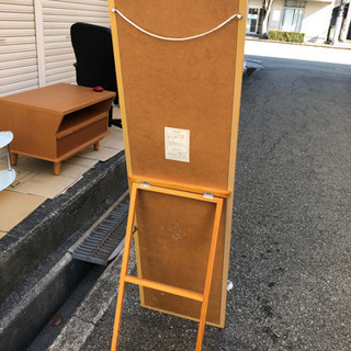 メープル材　ミラーの画像