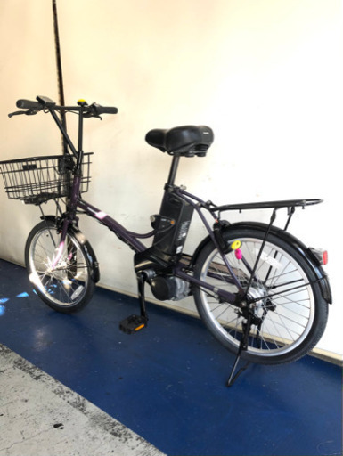 パナソニック　シュガードロップ 20インチ 8ah 6.6ah バッテリー2本 電動自転車