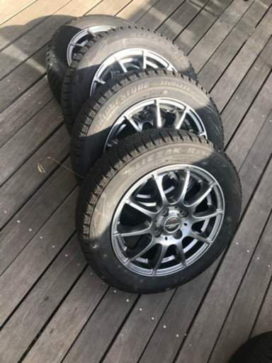 スタッドレスタイヤホイール付き155/65/14