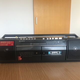 【ラジカセ】SONY CFS-DW30 RADIO CASSET...