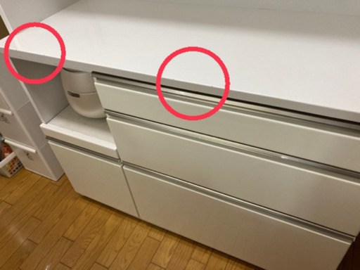 【値下げ!!】SAKODA カップボード レンジボード モイス付き