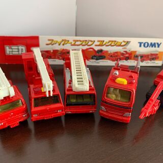 トミカ　ファイヤーエンジンコレクション（中古）絶版の画像