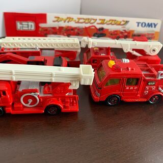 トミカ　ファイヤーエンジンコレクション（中古）絶版の画像