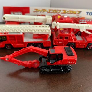 トミカ　ファイヤーエンジンコレクション（中古）絶版の画像