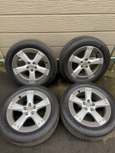 決まりました トヨタ ハリアー 30系 AIRS 純正ホイール 18インチ 7J +35 4本セット