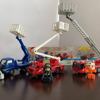 トミカ　はたらくプラキッズ車両セット（中古）絶版