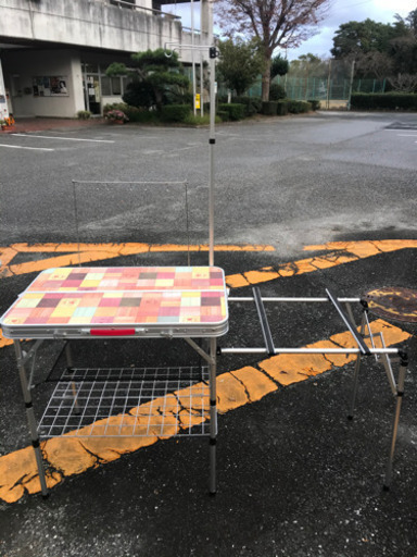 コールマン　オールインワンキッチンテーブルとテーブル120直営店限定カラー